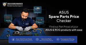 ASUS unveils Part Price Checker to enhance after-sales transparency
