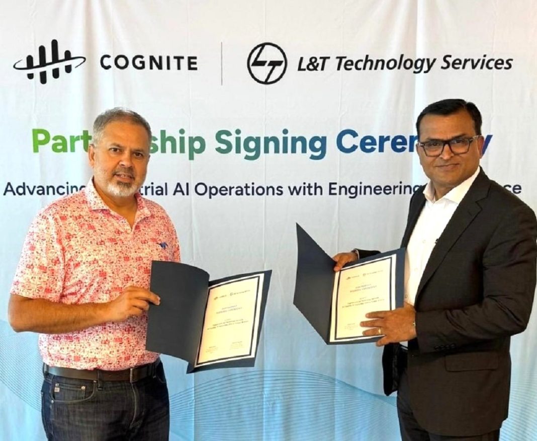 LTTS, Cognite to Drive Engineering Intelligence with Industrial AI